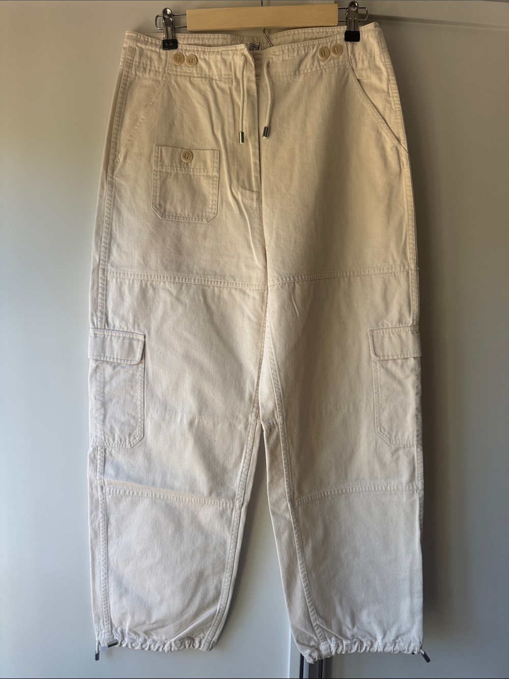 Toteme Wide Leg Cargo Pants size eur 38